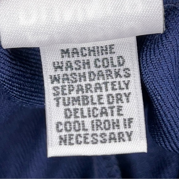 Vintage Size 8 Alfred Dunner Navy Blue Dress Pants Pull On Elastic Waist Pleated - Picture 11 of 11